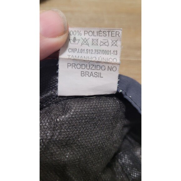 Vtg Nike Panel Swoosh Logo Lightweight Running Outdoor Hiking Hat Cap Blue - Picture 6 of 9